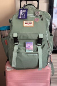 Backpack with Visa