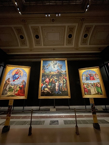 Paintings in the Vatican 