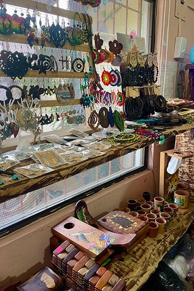 A tourist shop